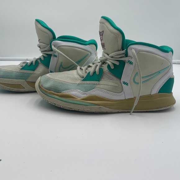 Size 7Y Nike Kyrie Infinity "Sue Bird" Basketball Shoes Golden Tribute - Picture 5 of 9